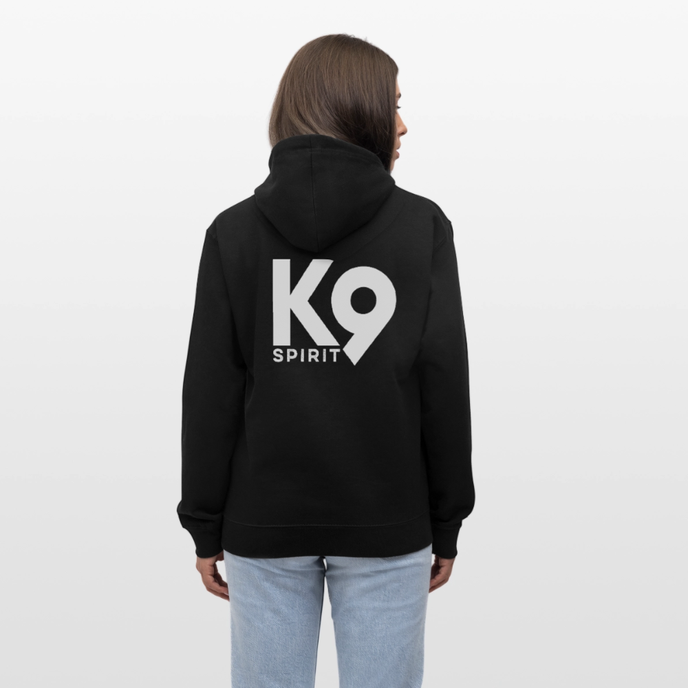 K9 Bicolor-Hoodie "DOG on a MISSION" - Schwarz/Gold