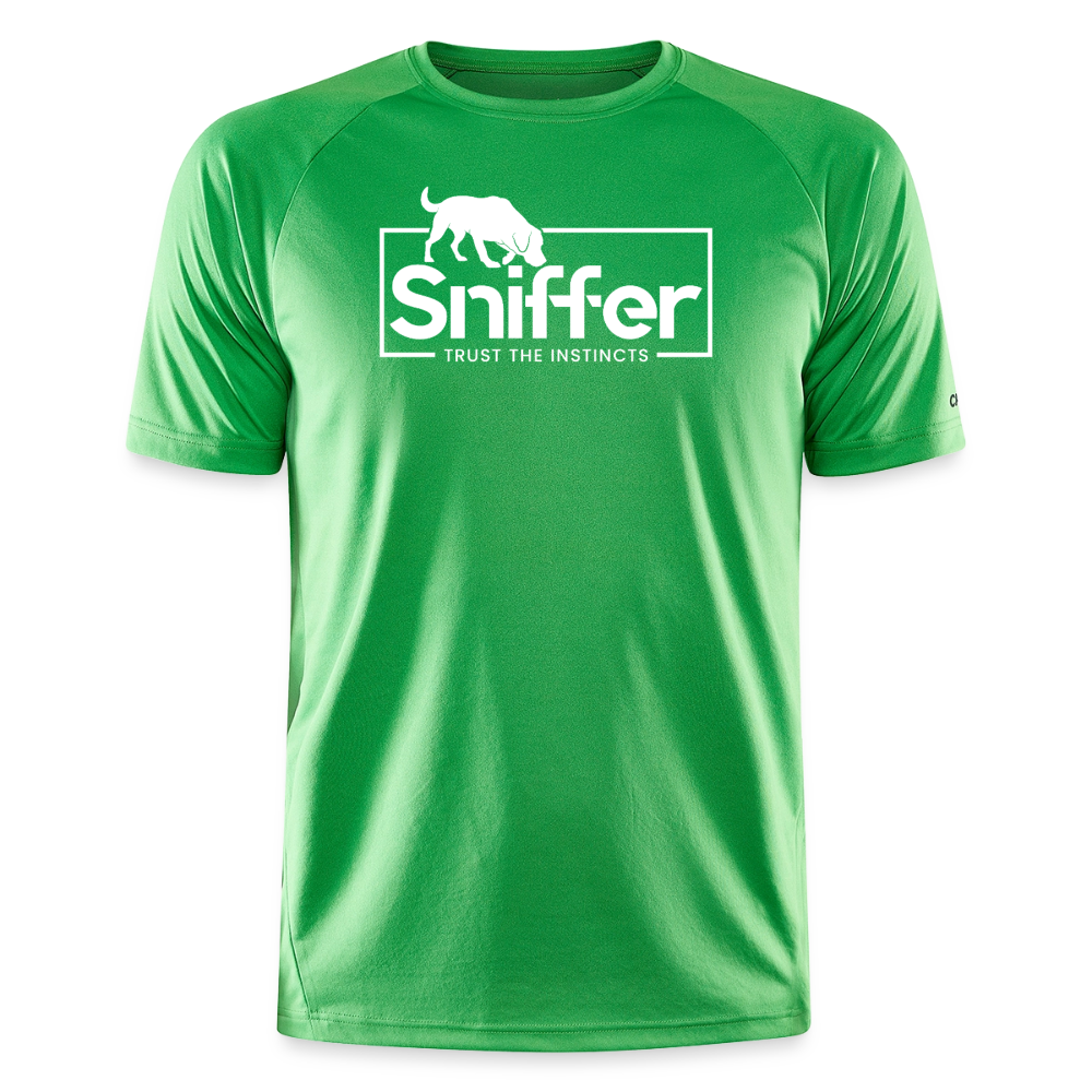 Sniffer Trainings-Shirt "BORN TO TRACK" UNISEX edition - Grün