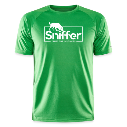 Sniffer Trainings-Shirt "BORN TO TRACK" UNISEX edition - Grün