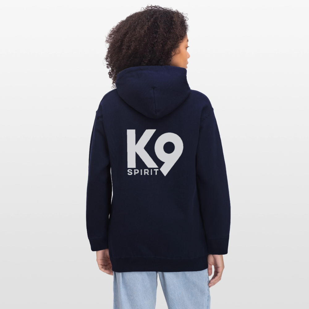 K9 Cozy-Hoodie "DOG on a MISSION" UNISEX edition - Navy