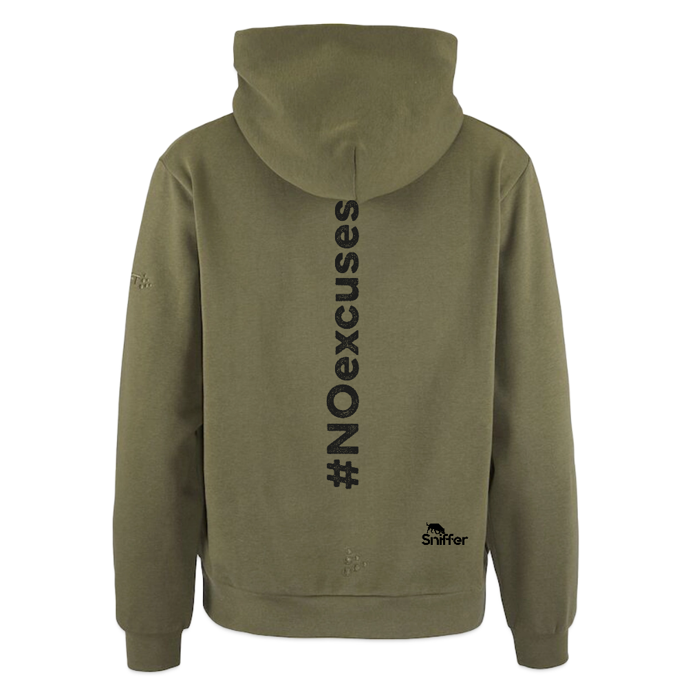 Sniffer DOGHANDLER Craft-Hoodie WOMEN edition - Moosgrün