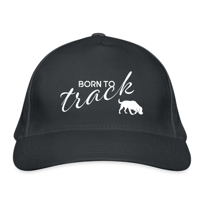 Sniffer ORGANIC Base-Cap „BORN to Track“ UNISEX edition - Graphite