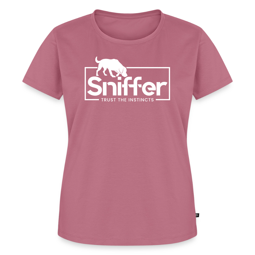 Sniffer Premium-Shirt „BORN to Track“ WOMEN edition - Mauve