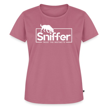 Sniffer Premium-Shirt „BORN to Track“ WOMEN edition - Mauve