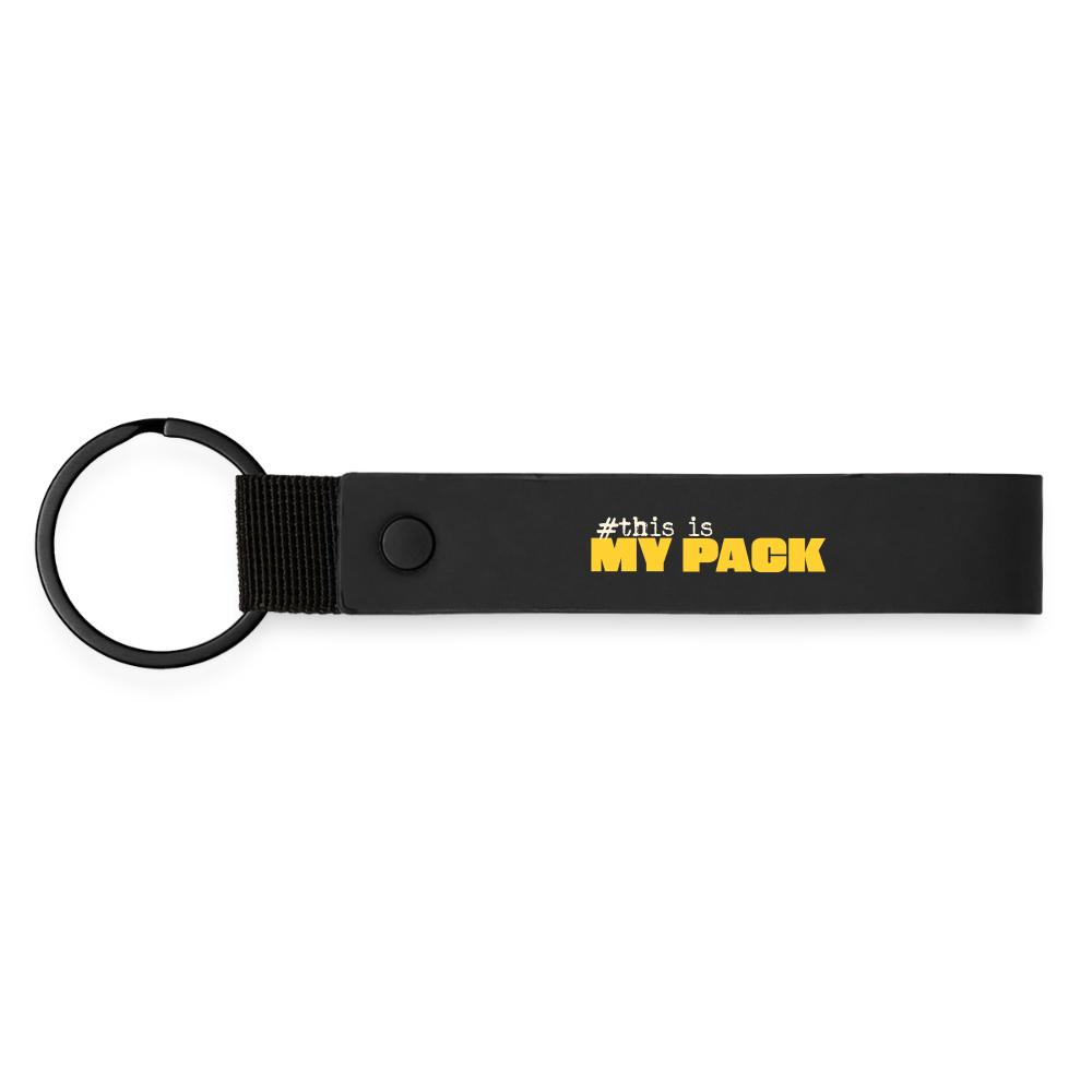 MyPack Style-Keychain "#this is MY PACK" - Schwarz