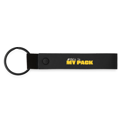 MyPack Style-Keychain "#this is MY PACK" - Schwarz