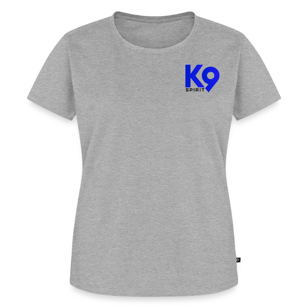 K9 Premium-Shirt "Suchhunde Grevenbroich" - Grau meliert