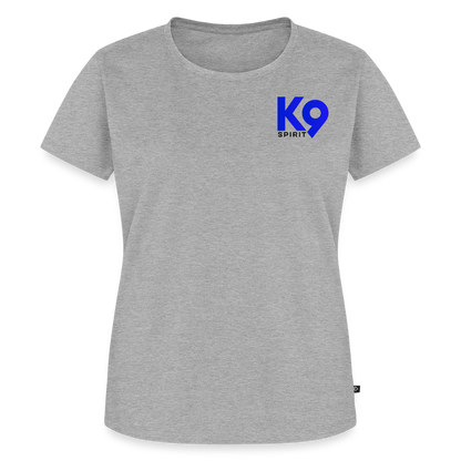 K9 Premium-Shirt "Suchhunde Grevenbroich" - Grau meliert