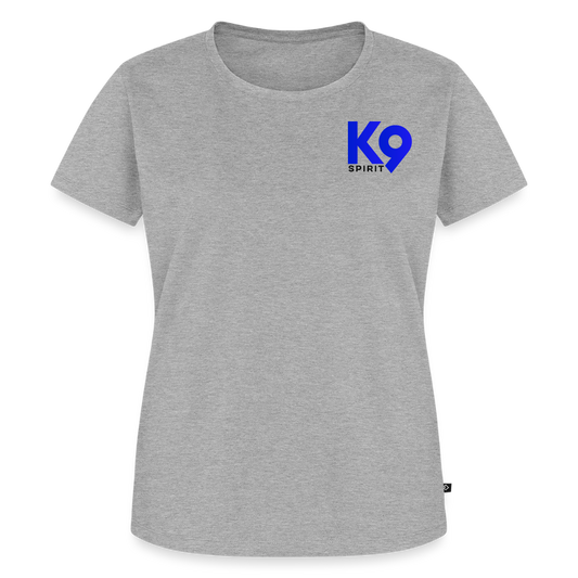 K9 Premium-Shirt "Suchhunde Grevenbroich" - Grau meliert