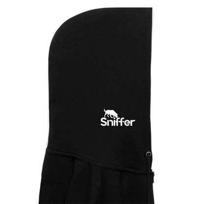 Sniffer DOGTRAINING Hoodie-Jacket „#TRUSTTHEINSTINCTS“ UNISEX edition - Schwarz