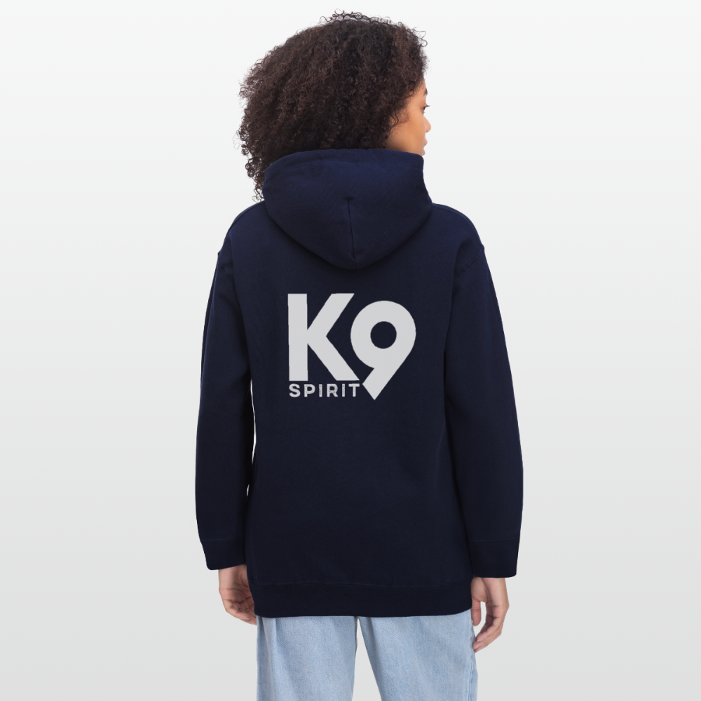 K9 Cozy-Hoodie "DOG on a MISSION" - Navy