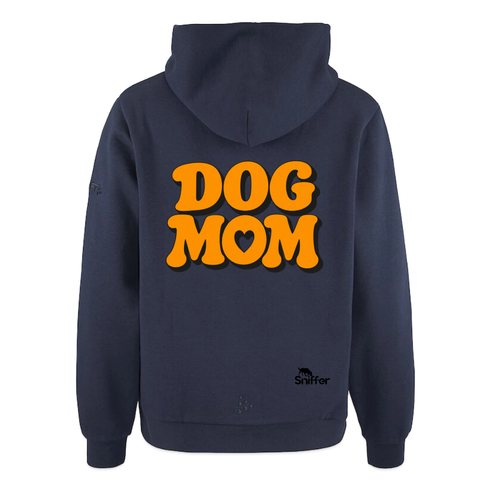 Sniffer DOGWALK Craft-Hodie "DOG MOM" WOMEN edition - Dunkelnavy