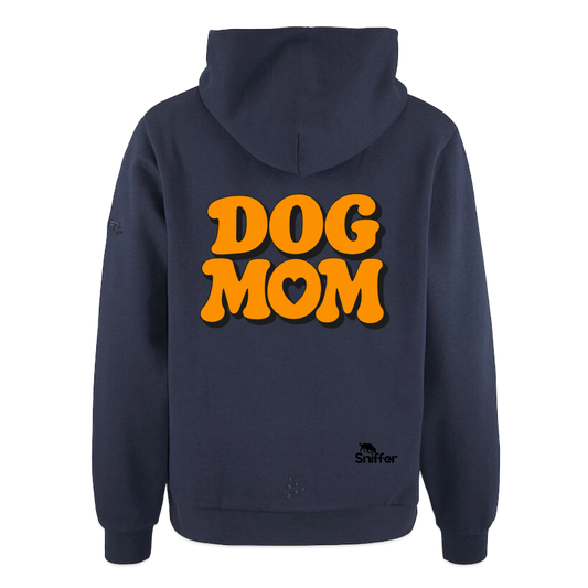 Sniffer DOGWALK Craft-Hodie "DOG MOM" WOMEN edition - Dunkelnavy