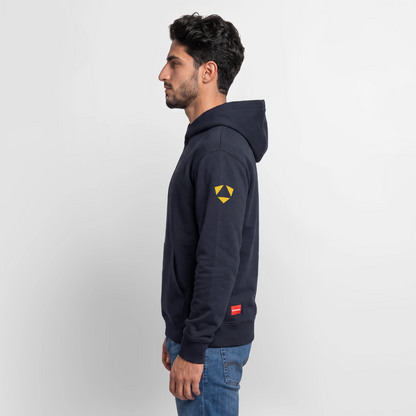 MyPack Casual-Hoodie "KNOW LESS. TRUST MORE. LEAD BETTER." UNISEX edition - Navy