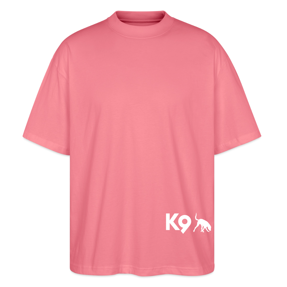 K9 PREMIUM OVERSIZE Organic-Shirt "K9 SPIRIT" - Pink 