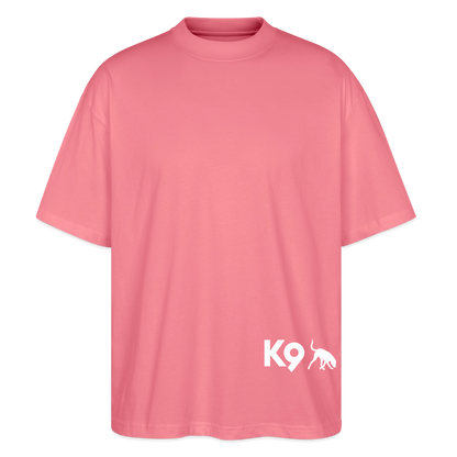 K9 PREMIUM OVERSIZE Organic-Shirt "K9 SPIRIT" - Pink 
