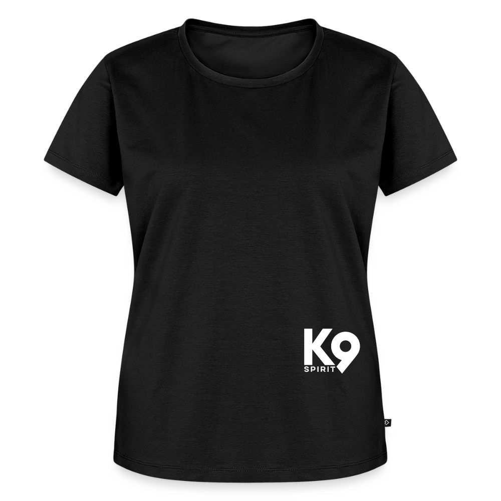 K9 PREMIUM Organic-Shirt "K9 SPIRIT" WOMEN edition - Schwarz