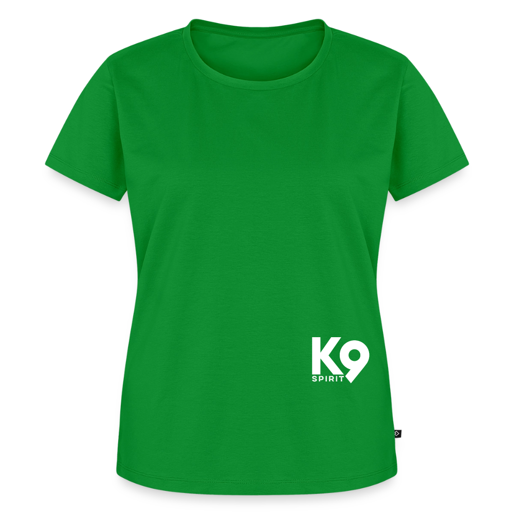 K9 PREMIUM Organic-Shirt "K9 SPIRIT" WOMEN edition - Grün