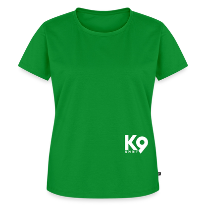 K9 PREMIUM Organic-Shirt "K9 SPIRIT" WOMEN edition - Grün