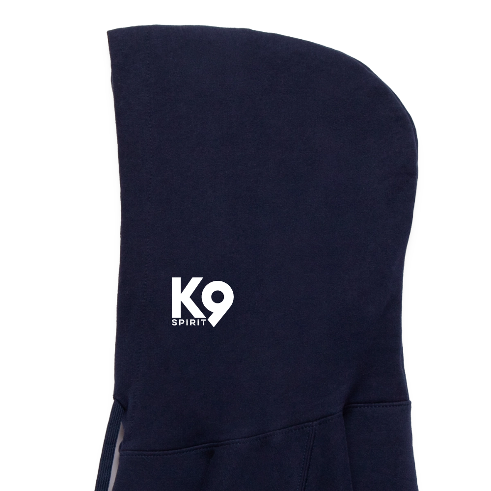 K9 Cozy-Hoodie "DOG on a MISSION" - Navy