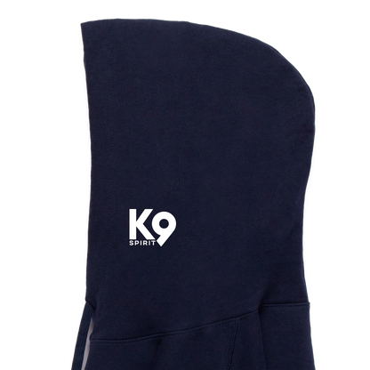 K9 Cozy-Hoodie "DOG on a MISSION" - Navy