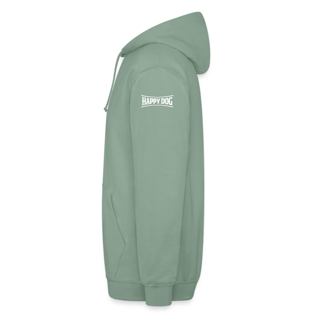 K9 Casual-Hoodie "Suchhund" - Graugrün