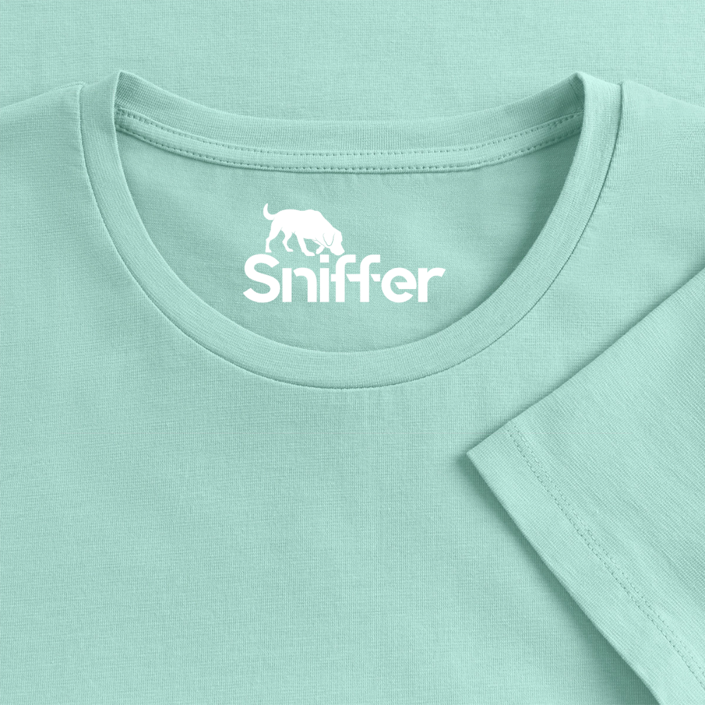 Sniffer Premium-Shirt „BORN to Track“ WOMEN edition - Mint 