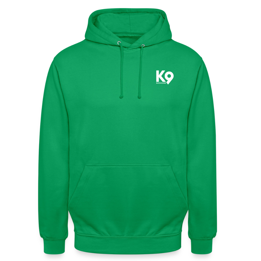 K9 Casual-Hoodie "Suchhund" - Kelly Green