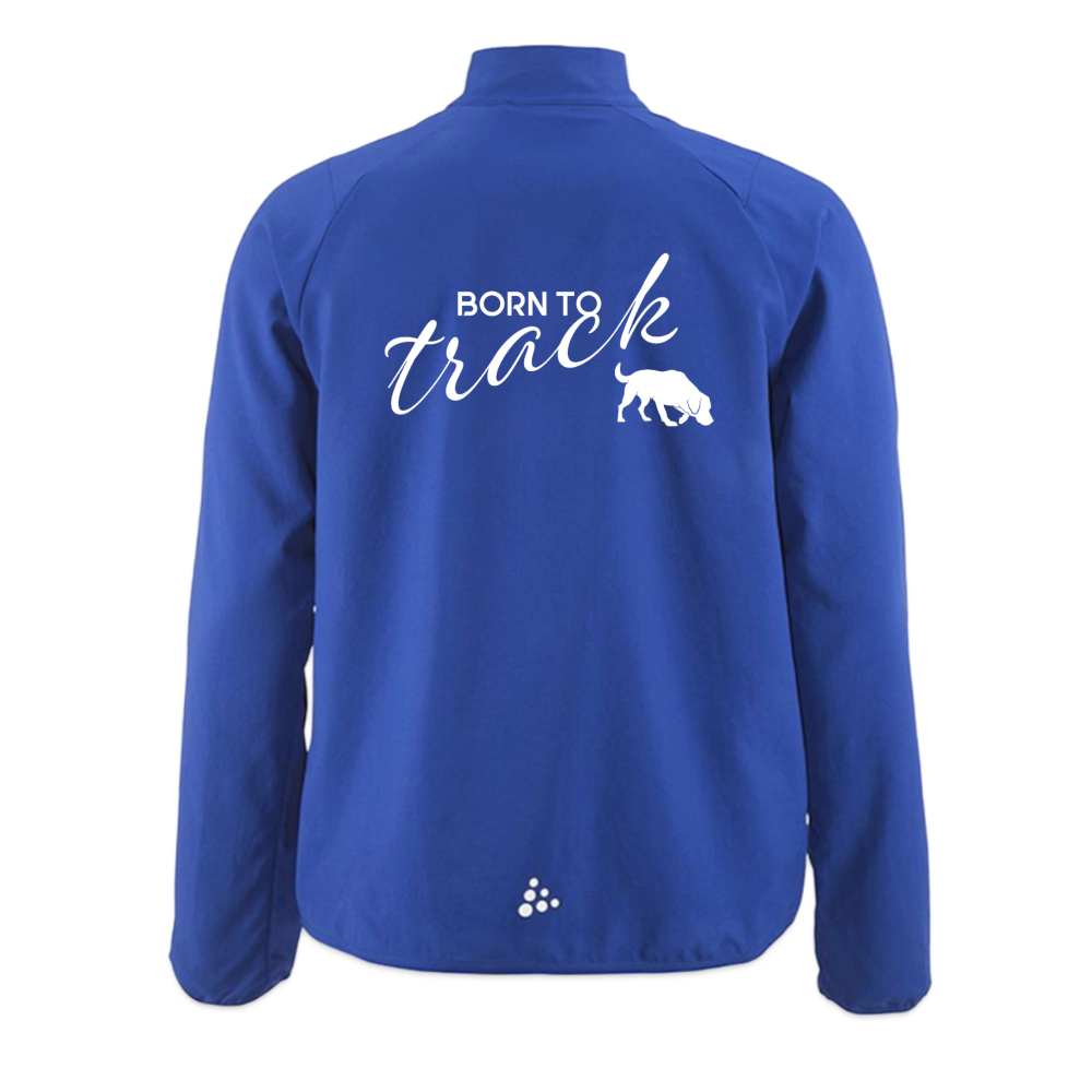 Sniffer Outdoor-Trainingsjacke „BORN to Track“ UNISEX edition - Royalblau