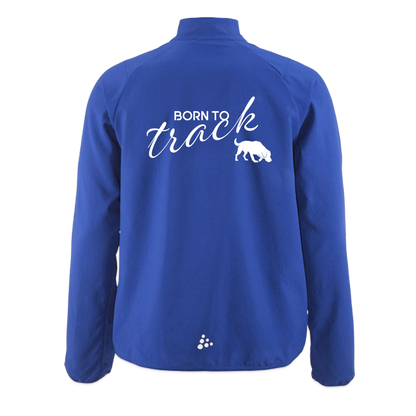 Sniffer Outdoor-Trainingsjacke „BORN to Track“ UNISEX edition - Royalblau