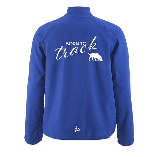 Sniffer Outdoor-Trainingsjacke „BORN to Track“ UNISEX edition - Royalblau