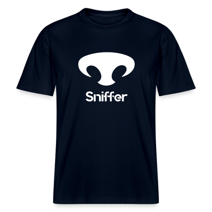 Sniffer Organic-Shirt "#NOexcuses" UNISEX edition - Navy