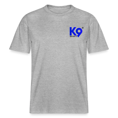 K9 Organic-Shirt "Suchhunde NIEDERRHEIN" MEN edition - Grau meliert