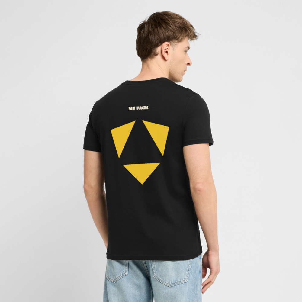 MyPack Organic-Shirt "#this is MY PACK" UNISEX edition - Schwarz