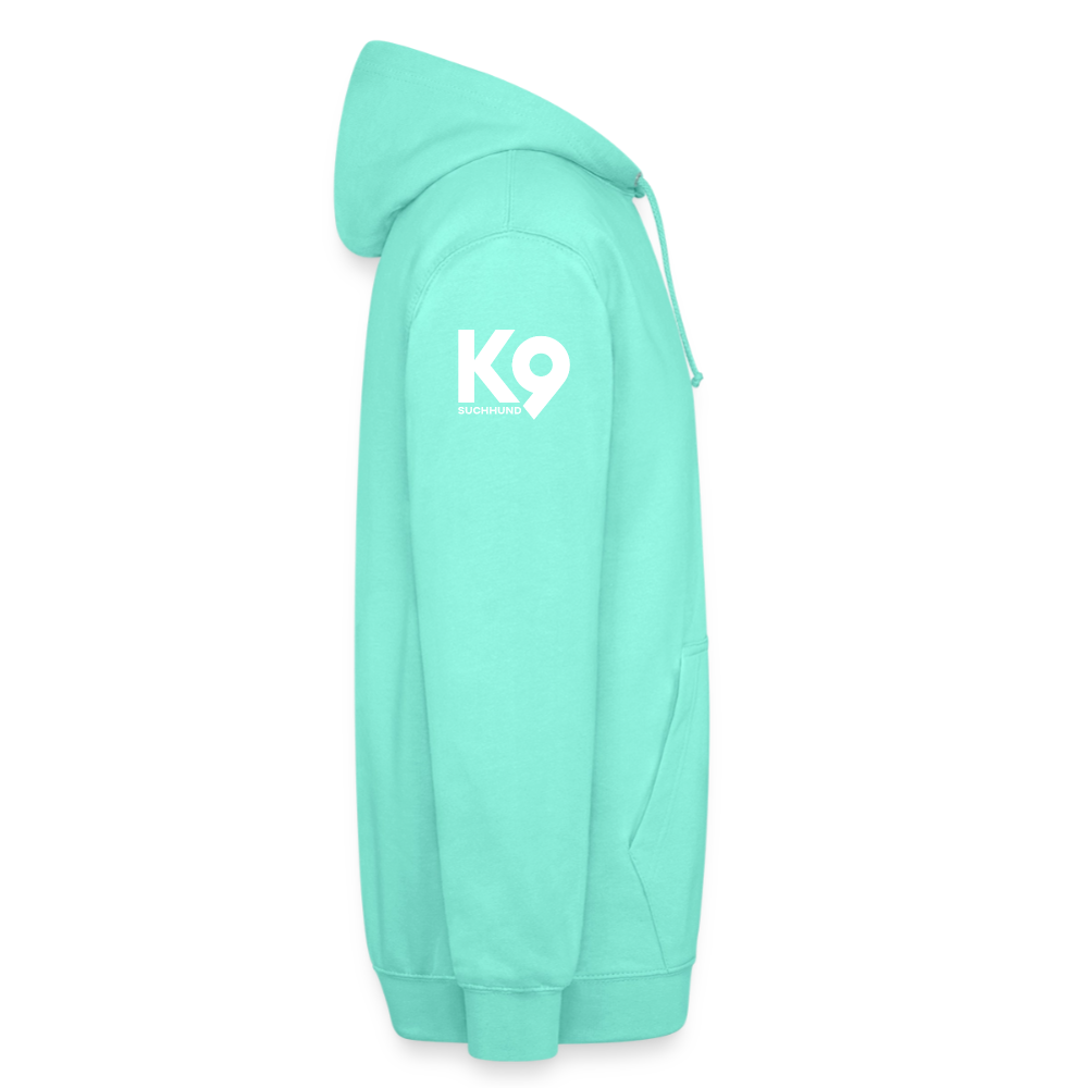 K9 Casual-Hoodie "Suchhund" - Mint