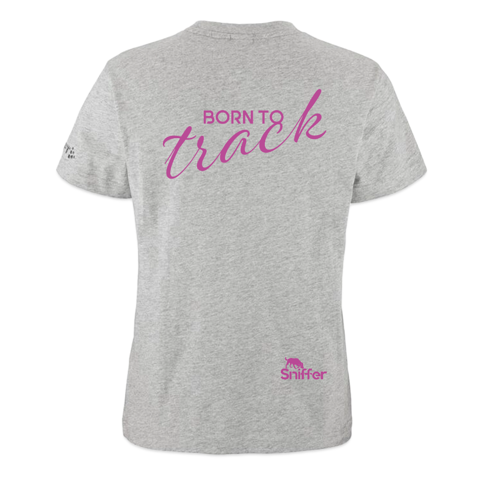 Sniffer CRAFT Style-Shirt "#NOexcuses" WOMEN edition - Grau meliert
