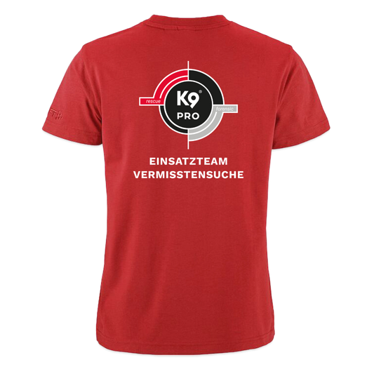 K9 PRO PREMIUM Craft-Shirt "K9 PRO Vermisstensuche" WOMEN edition - Rot