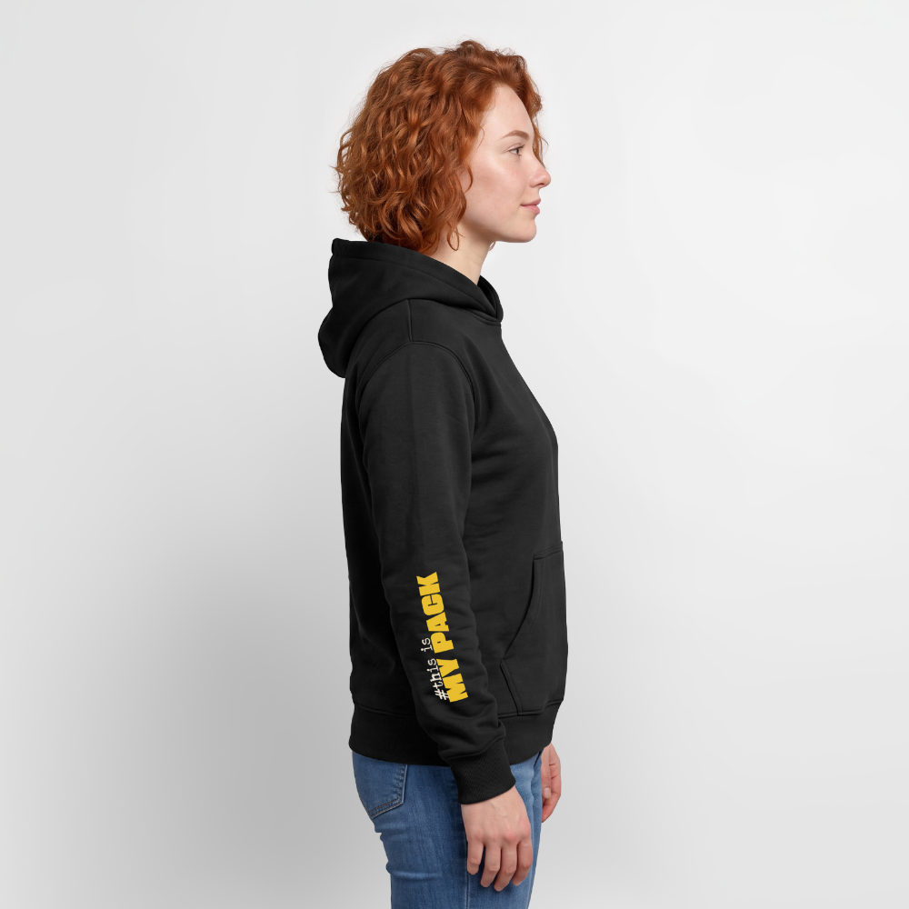 MyPack Casual-Hoodie "KNOW LESS. TRUST MORE. LEAD BETTER." UNISEX edition - Schwarz