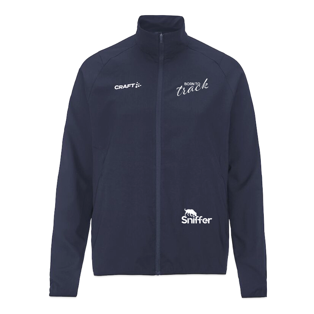 Sniffer Outdoor-Trainingsjacke „BORN to Track“ UNISEX edition - Dunkelnavy