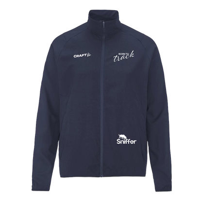 Sniffer Outdoor-Trainingsjacke „BORN to Track“ UNISEX edition - Dunkelnavy