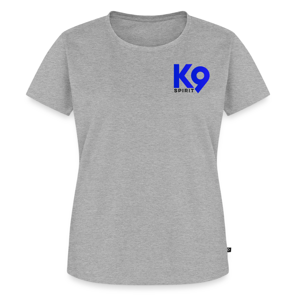 K9 Premium-Shirt "Suchhunde Eckernförder Bucht" WOMEN edition - Grau meliert