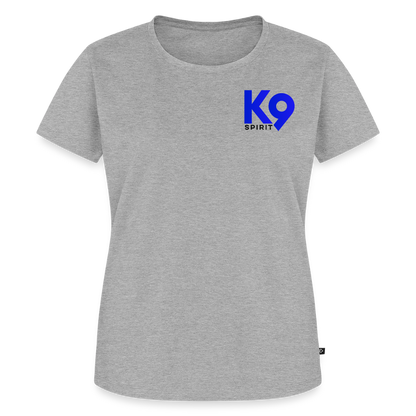K9 Premium-Shirt "Suchhunde Eckernförder Bucht" WOMEN edition - Grau meliert