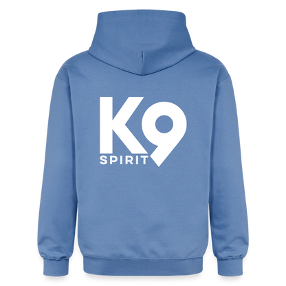 K9 Cozy-Hoodie "DOG on a MISSION" - Carolina Blue