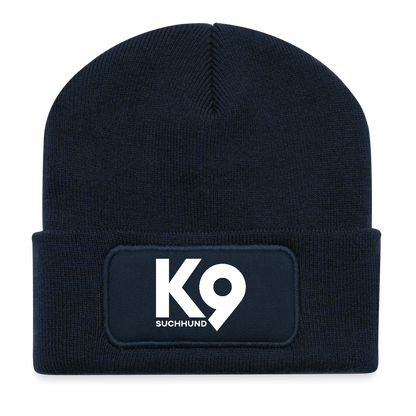 K9 Cozy-Beanie "Suchhund" - French Navy
