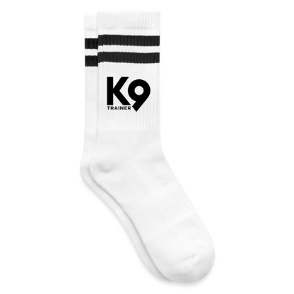 K9 TRAINER Trail-Socks "K9 TRAINER" UNISEX edition - Weiß/Schwarz