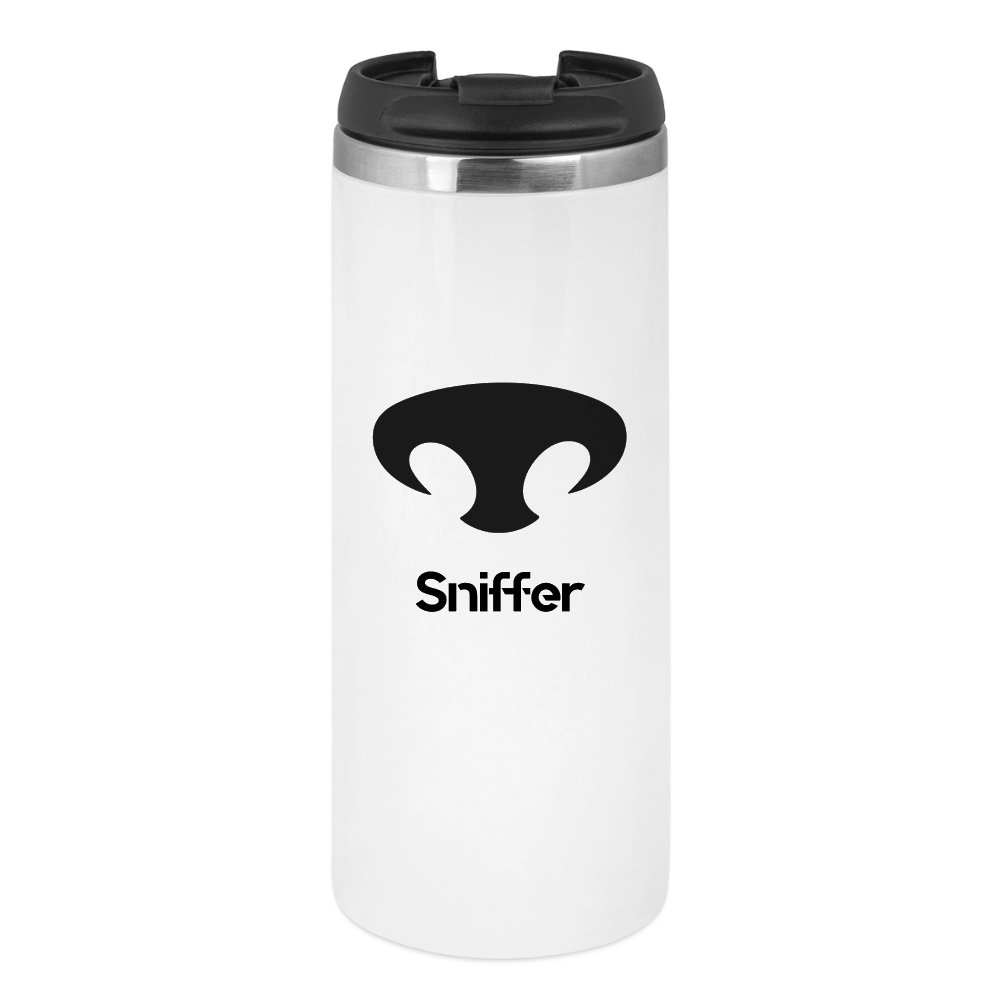 Sniffer SURVIVAL Thermo-Cup "NOexcuses" - Weiß