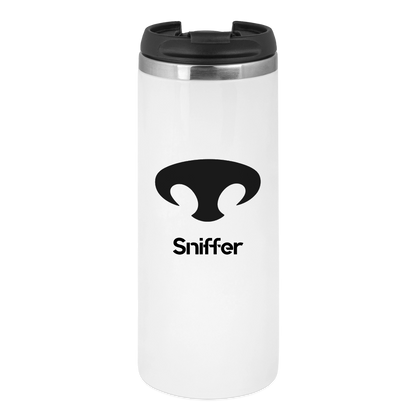 Sniffer SURVIVAL Thermo-Cup "NOexcuses" - Weiß