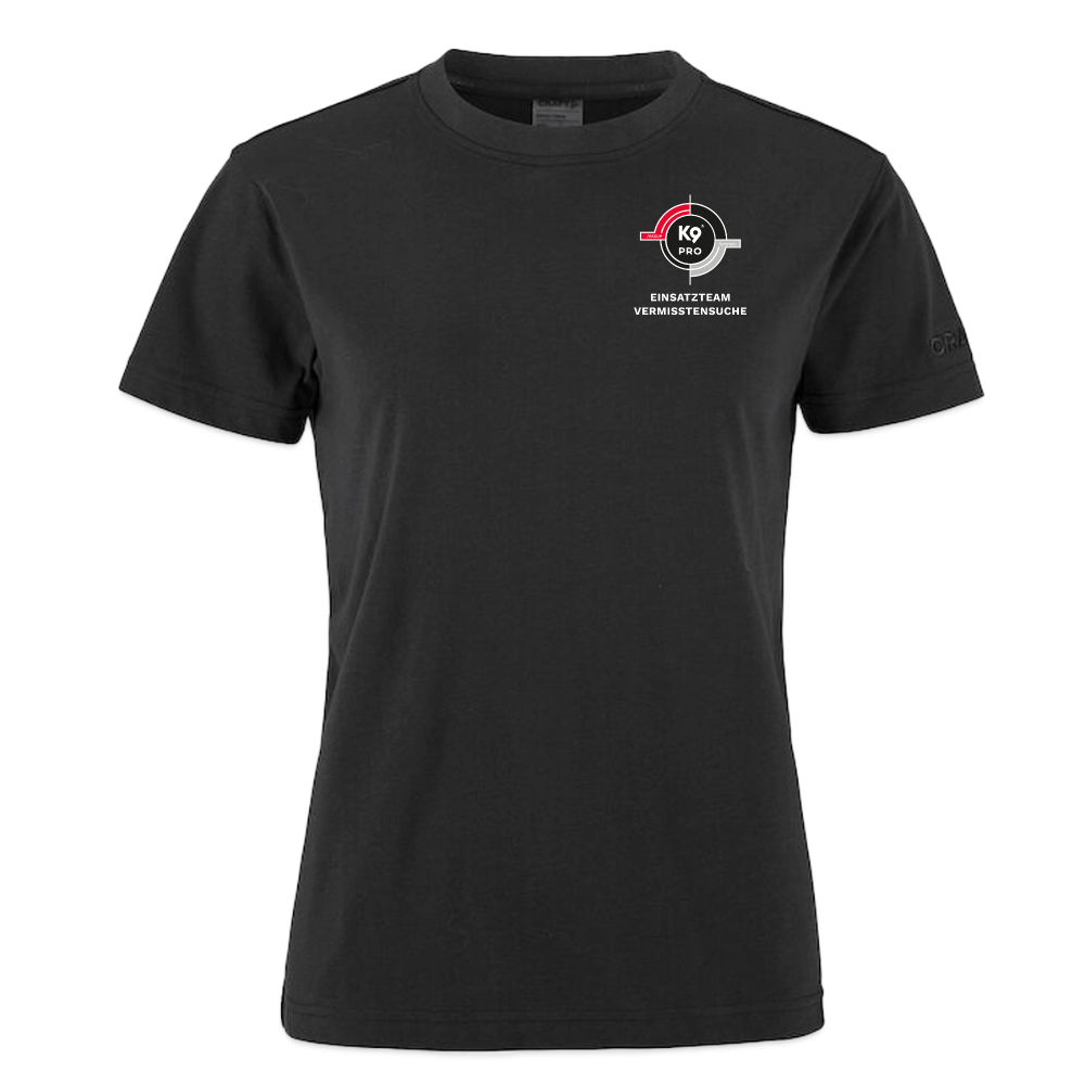 K9 PRO PREMIUM Craft-Shirt "K9 PRO Vermisstensuche" WOMEN edition - Schwarz