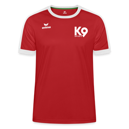 K9 AUSTRIA Retro-Trikot „K9 SPIRIT“ UNISEX edition - Rot/Weiß