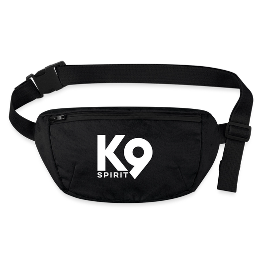 K9 RECYCLED Belt Bag "K9 SPIRIT" - Schwarz